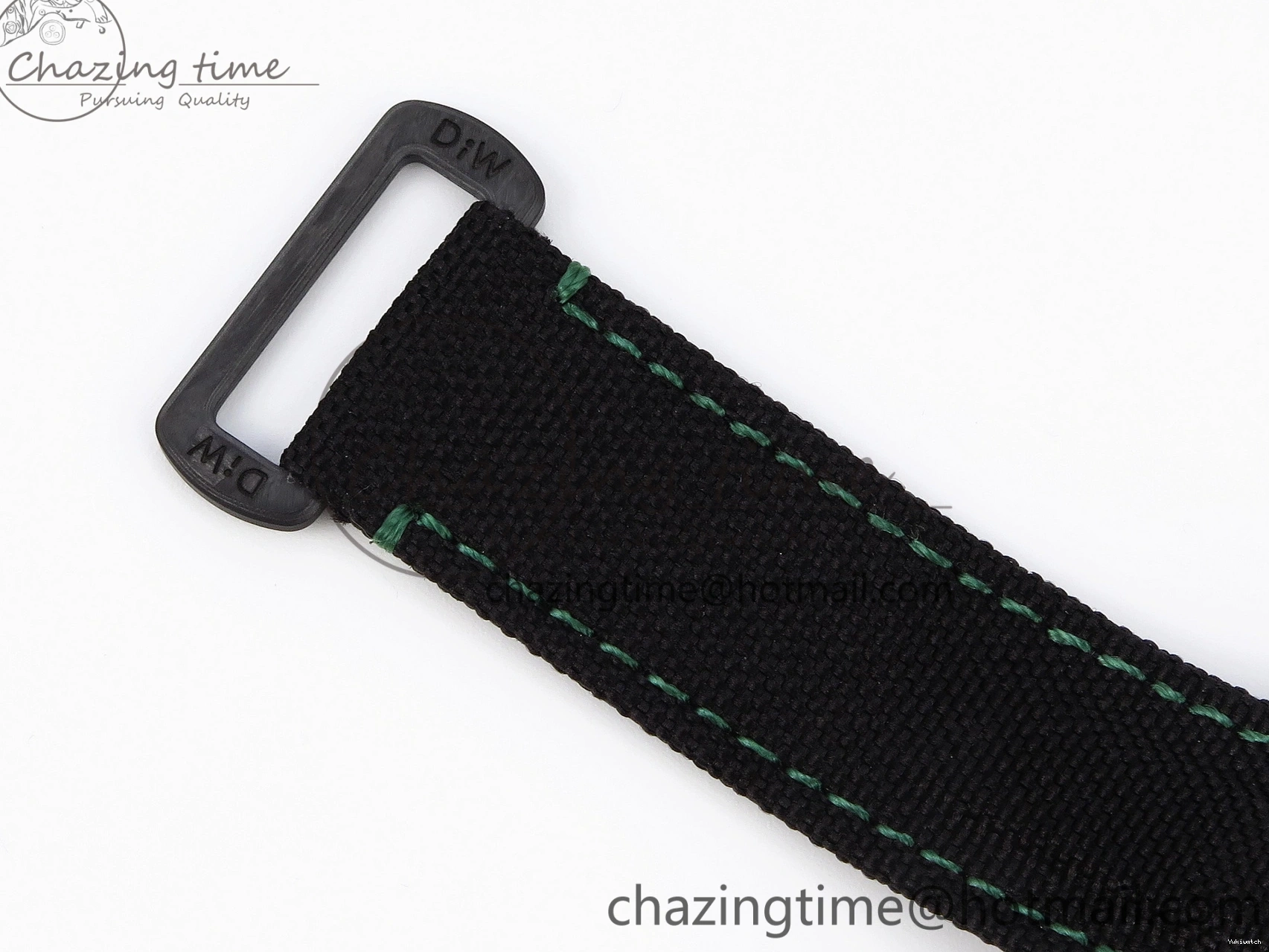 Carbon on YG Green DIWF Daytona A7750 Strap Nylon and Edition DIW Black Case Dial Bezel 0926